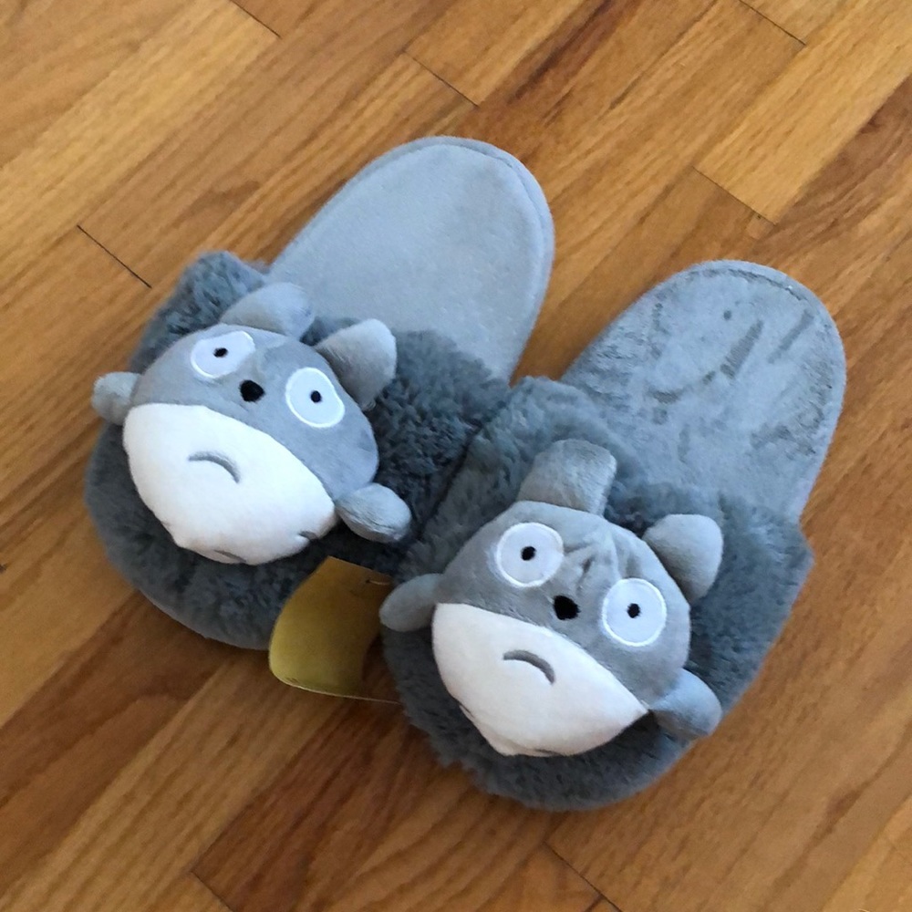 NEW Totoro Indoor Slippers
